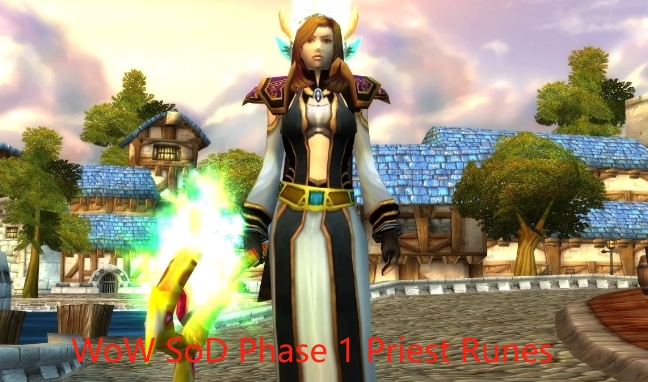 WoW SoD Phase 1 Priest Runes